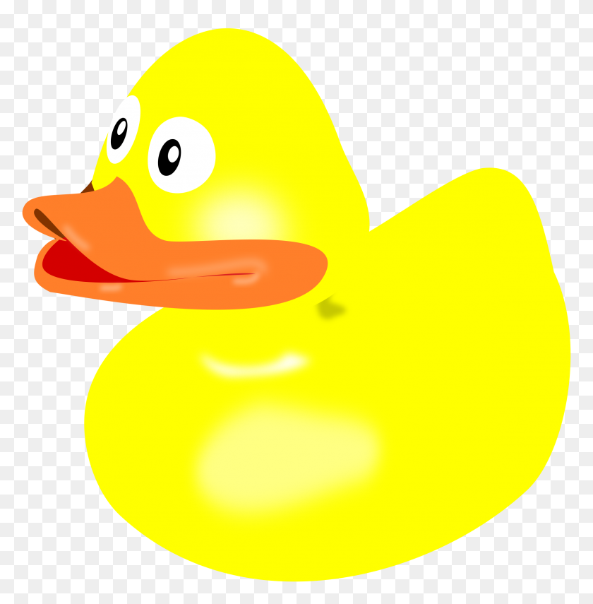 2353x2400 Floating Clipart Rubber Ducky - Free Duck Clip Art