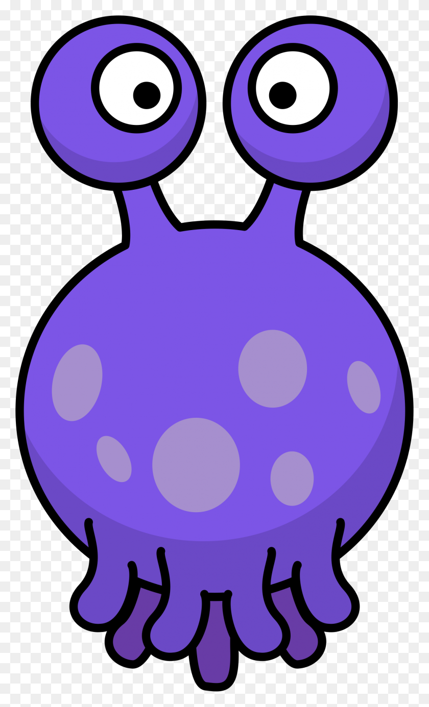 1411x2400 Floating Silly Alien With Tentacles Icons Png - Tentacles PNG