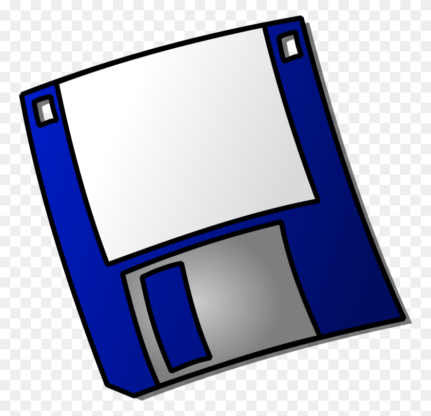 766x750 Floppy Disk Disk Storage Computer Icons Hard Drives Compact Disc - Storage Clipart
