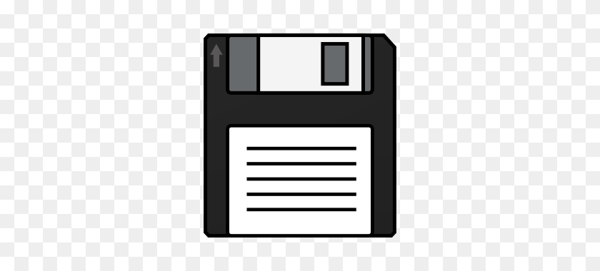 320x320 Floppy Disk Emojidex - Floppy Disk Clipart