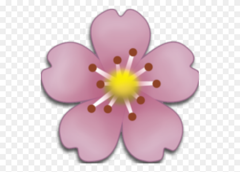 553x543 Flor Flower Emoji Overlay Edit Png - Flower Overlay PNG