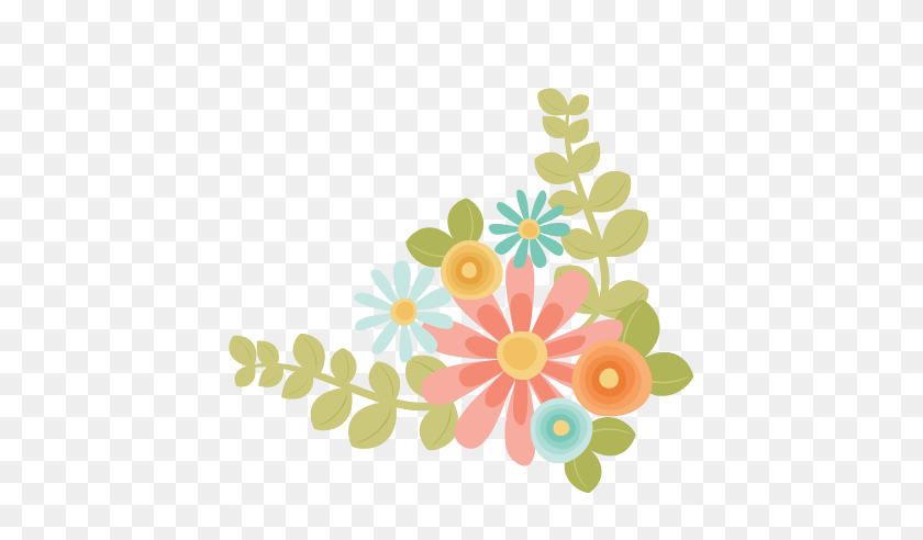 432x432 Floral Clipart Group - Mahalo Clipart