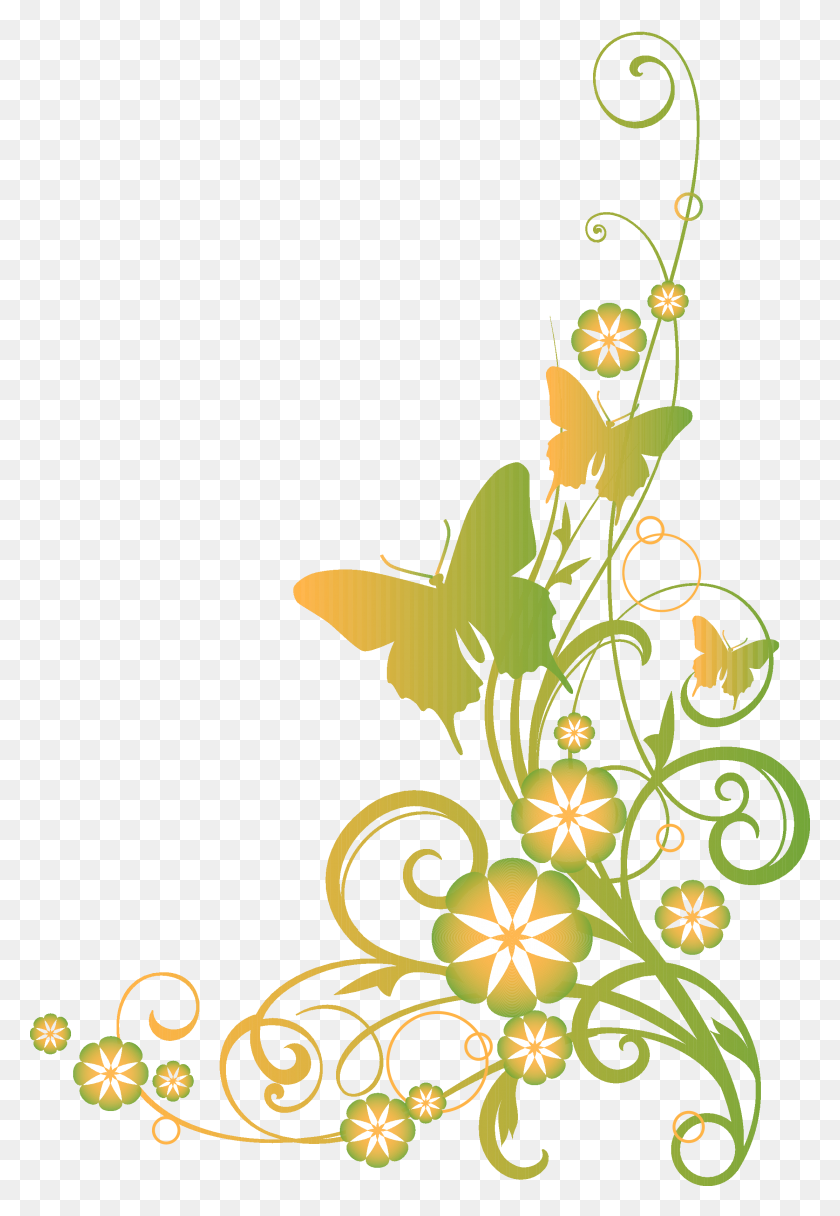 2225x3300 Floral Clipart Religious - Floral Design Clipart