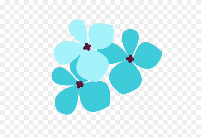 512x512 Floral, Flower, Hydrangea, Nature, Understanding Icon - Hydrangea PNG