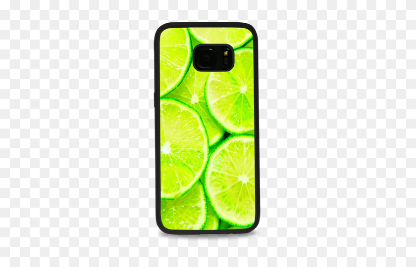 480x480 Floral Fruits Samsung Rubber Cases Covermybits - Limes PNG