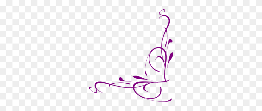 270x297 Цветочные Swirly Картинки - Свадебный Цветочный Клипарт