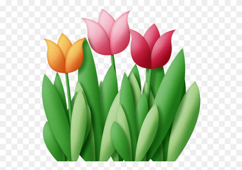 550x530 Flores Flowers - Easter Flowers Clipart