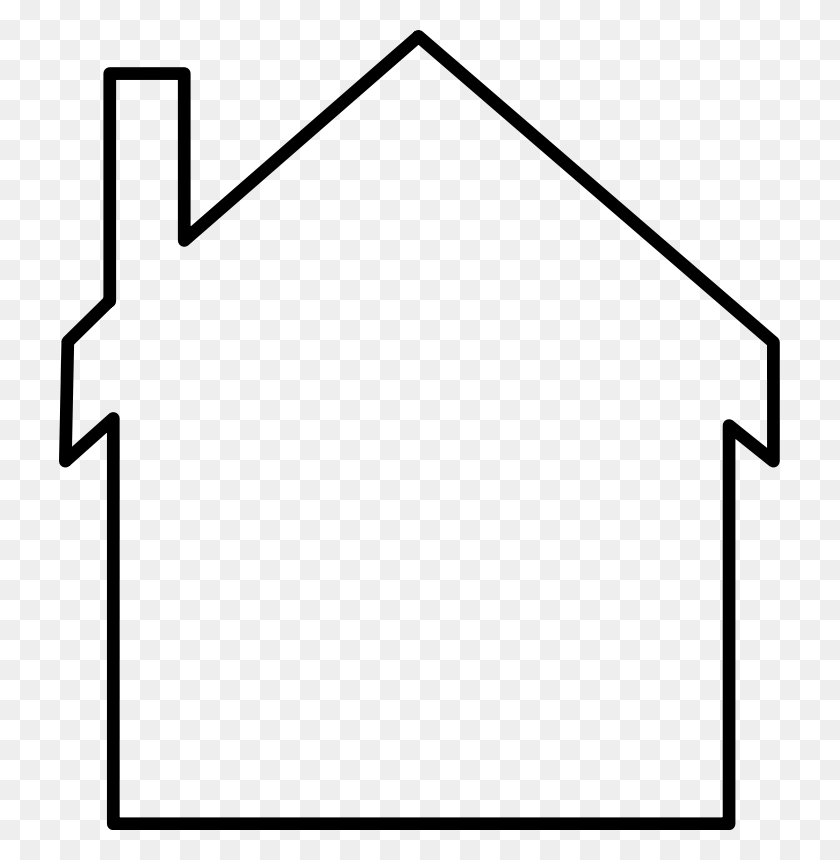 721x800 Florida House Outline Clipart - Florida Clipart PNG