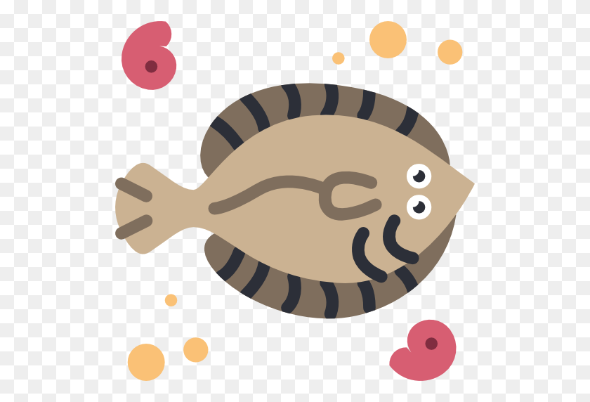 512x512 Flounder - Flounder PNG
