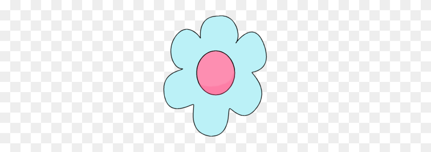 203x237 Flower Clip Art - Blue Flower Clipart