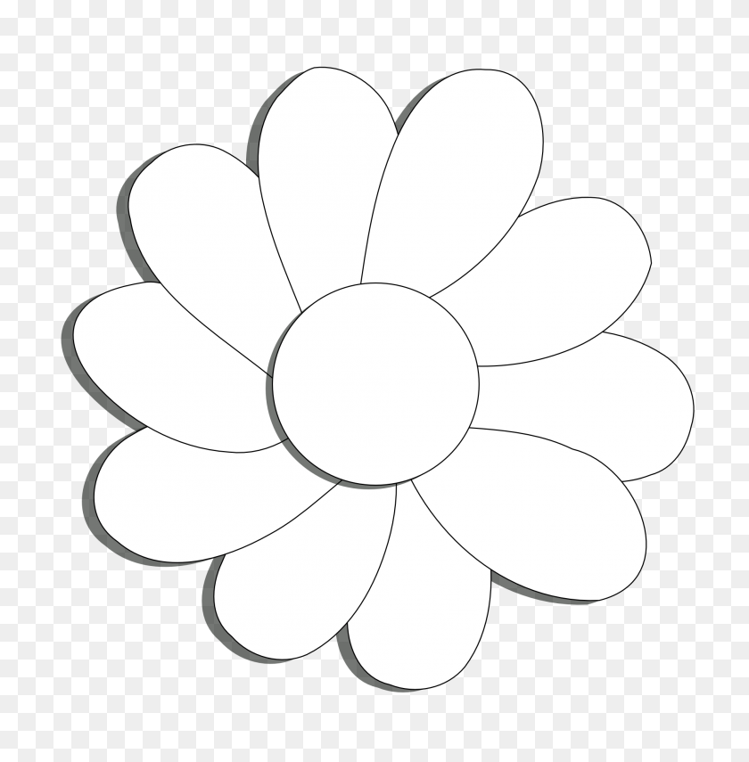 1969x2009 Flower Clip Art Hd - Flower Circle Clipart