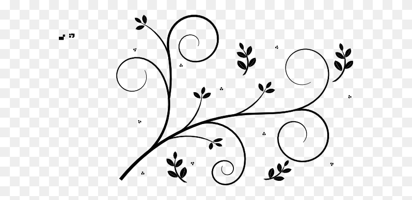 Flower Design Clip Art - Flower Garden Clipart Black And White