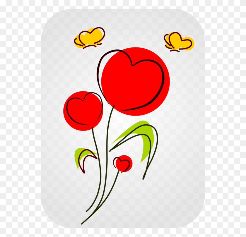 559x750 Flor De Dibujo De La Corona De Arte - Flores De Funeral Clipart