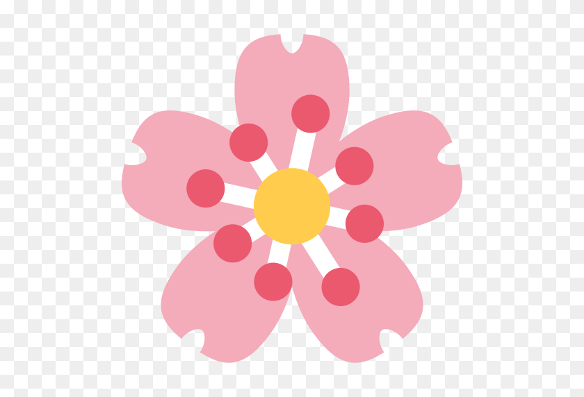 512x512 Flor Emoji Significado Con Imágenes De La A A La Z - Flor Emoji Png