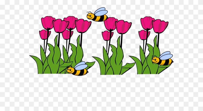 600x398 Imágenes Prediseñadas De Jardín De Flores - Clipart De Jardín