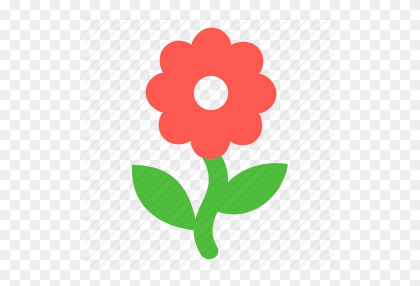 512x512 Цветок, Сад, Природа, Значок Растения - Клипарт Для Вечеринки В Саду