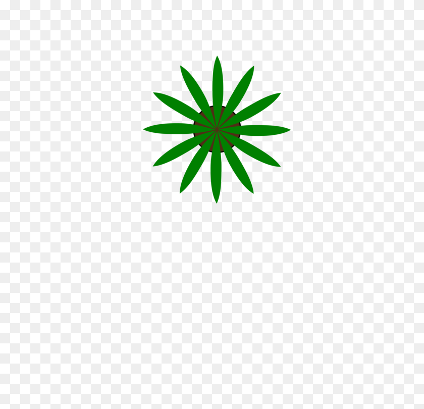 530x750 Цветочный Логотип Зеленое Растение Стволовых Листьев - Ки-Уэст Клипарт