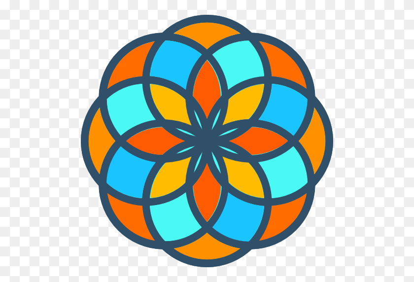512x512 Flower Of Life - Flower Of Life PNG