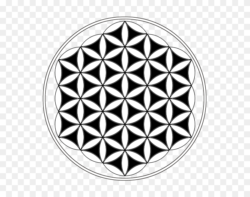 600x600 Flower Of Life And Vaccum Shower Curtain For Sale - Flower Of Life PNG