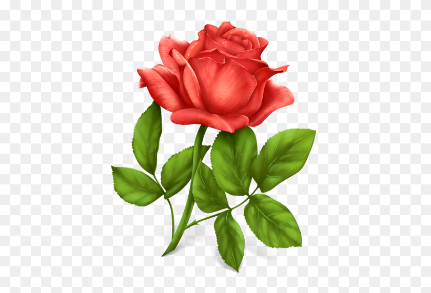512x512 Flor, Planta, Icono De Rosa - Rosal Png