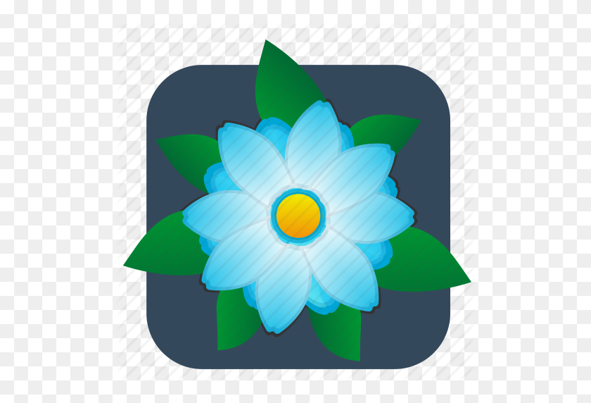 512x512 Flower, Plant, Top Icon - Plant Top View PNG
