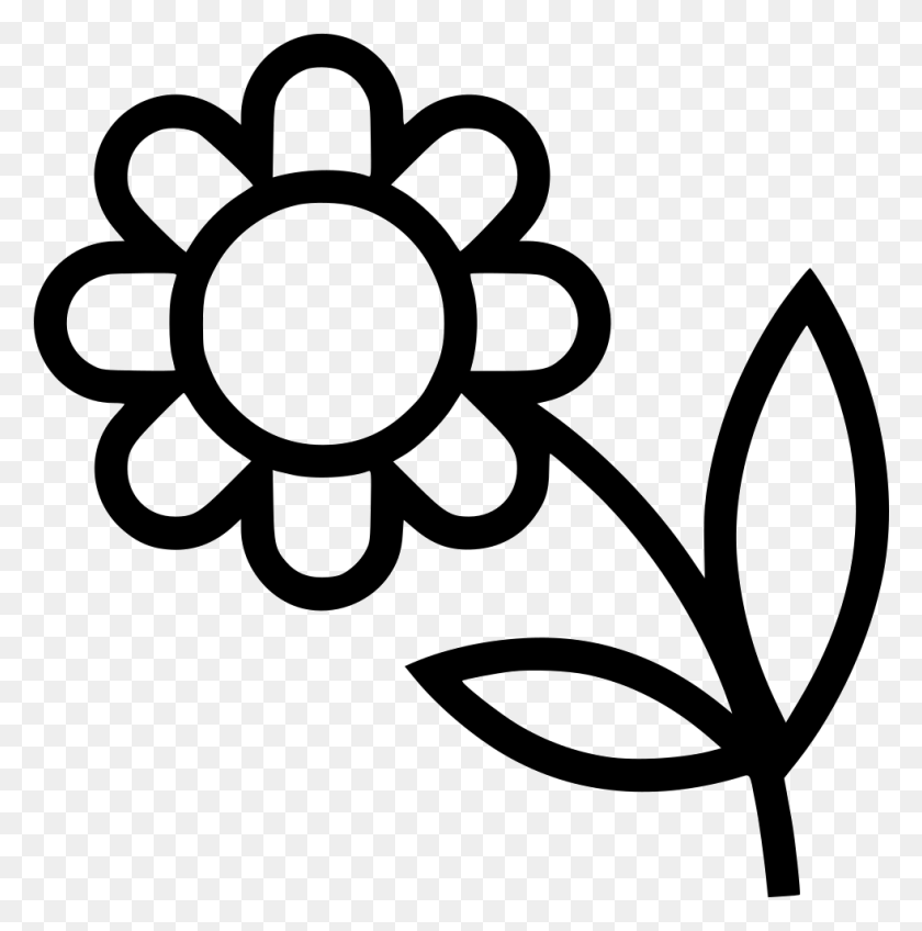 981x992 Flower Png Icon Free Download - Flower Icon PNG