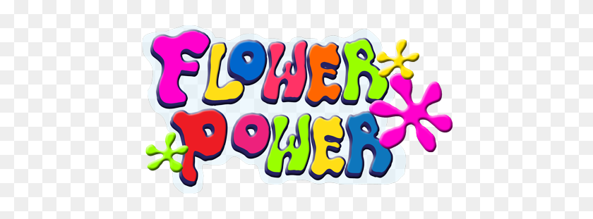 450x251 Flower Power Logo Png - Flower Power Clipart