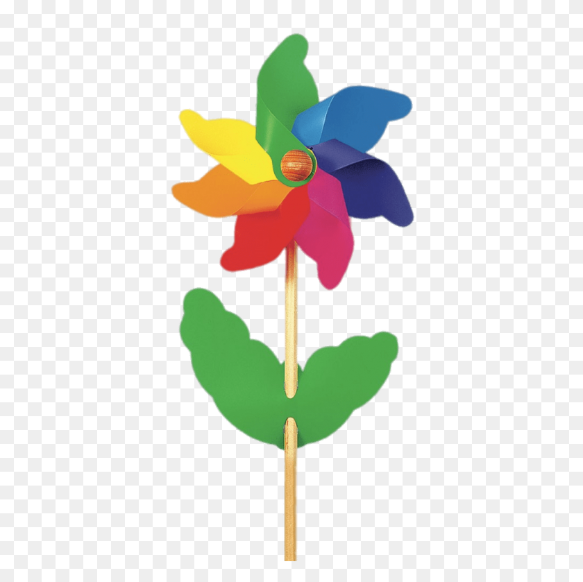 1000x1000 Flower Windmill Toy Transparent Png - Windmill PNG