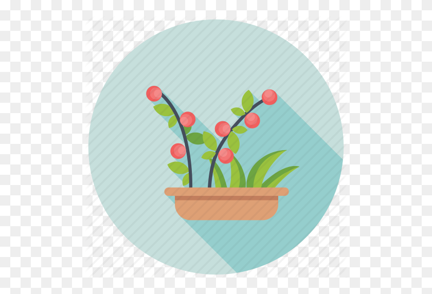 512x512 Цветущее Растение, Комнатное Растение, Комнатные Растения, Природа, Значок Горшечных Растений - Комнатное Растение Png