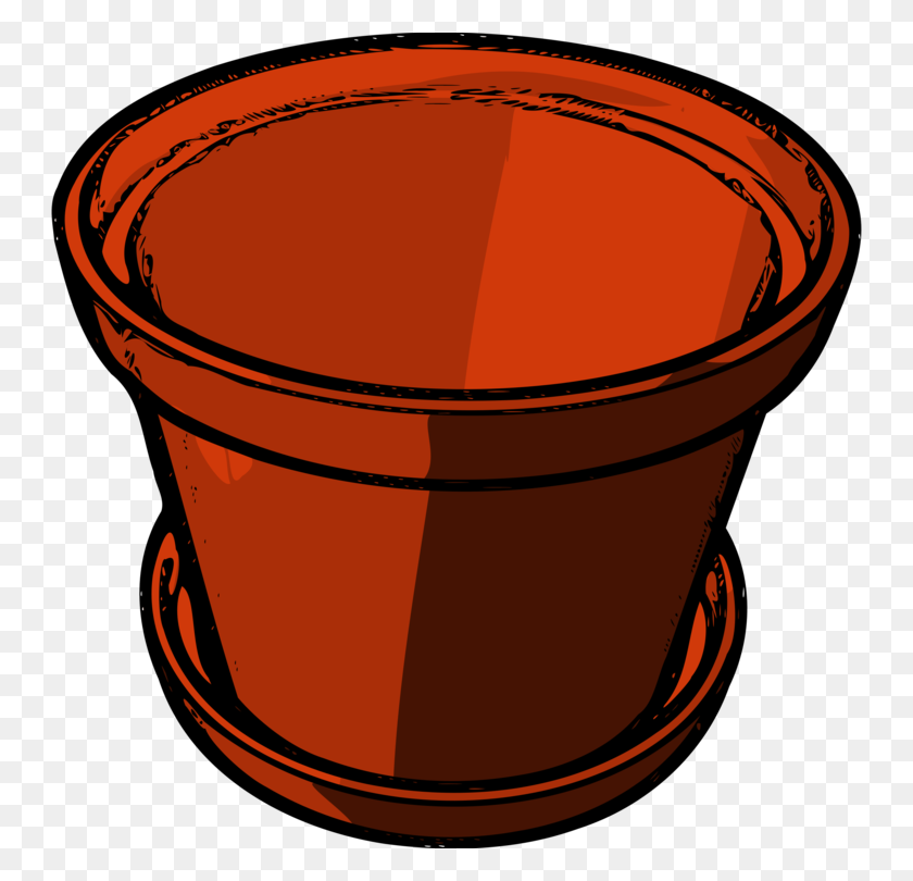 746x750 Flowerpot Computer Icons Stock Pots Ceramic Download Free - Clay Clipart