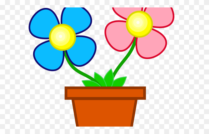 640x480 Flowerpots Clipart Daisy Plant - Broken Vase Clipart
