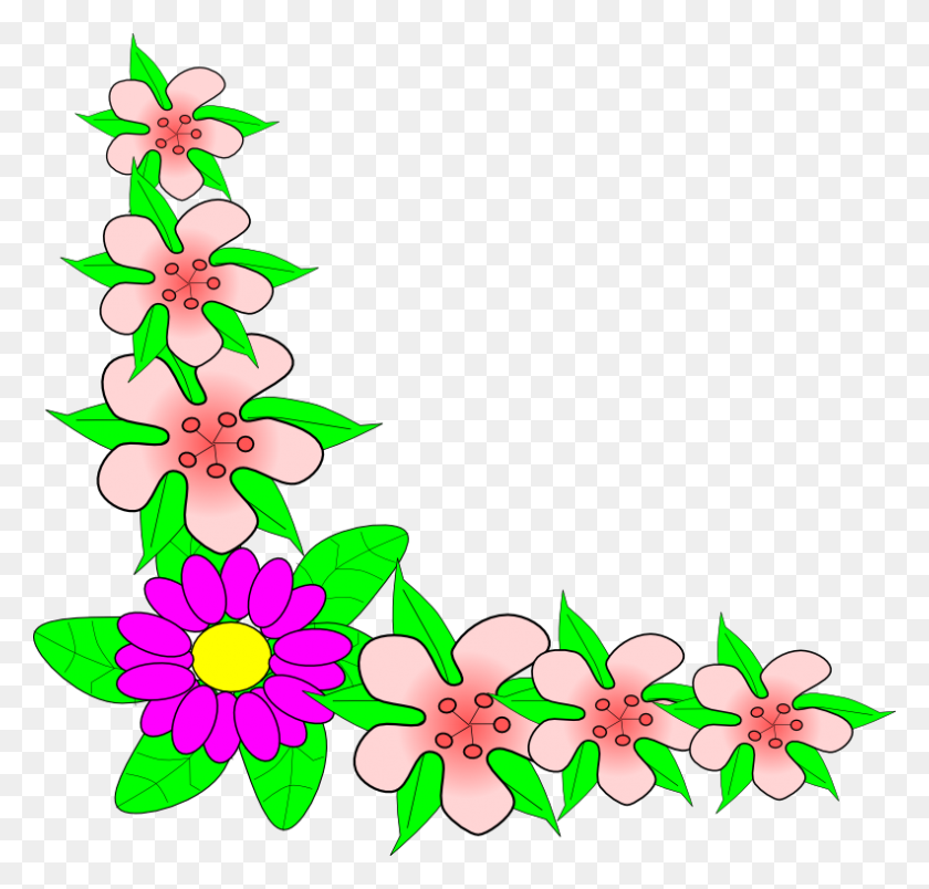 792x756 Flowers Clip Art - Dogwood Flower Clipart