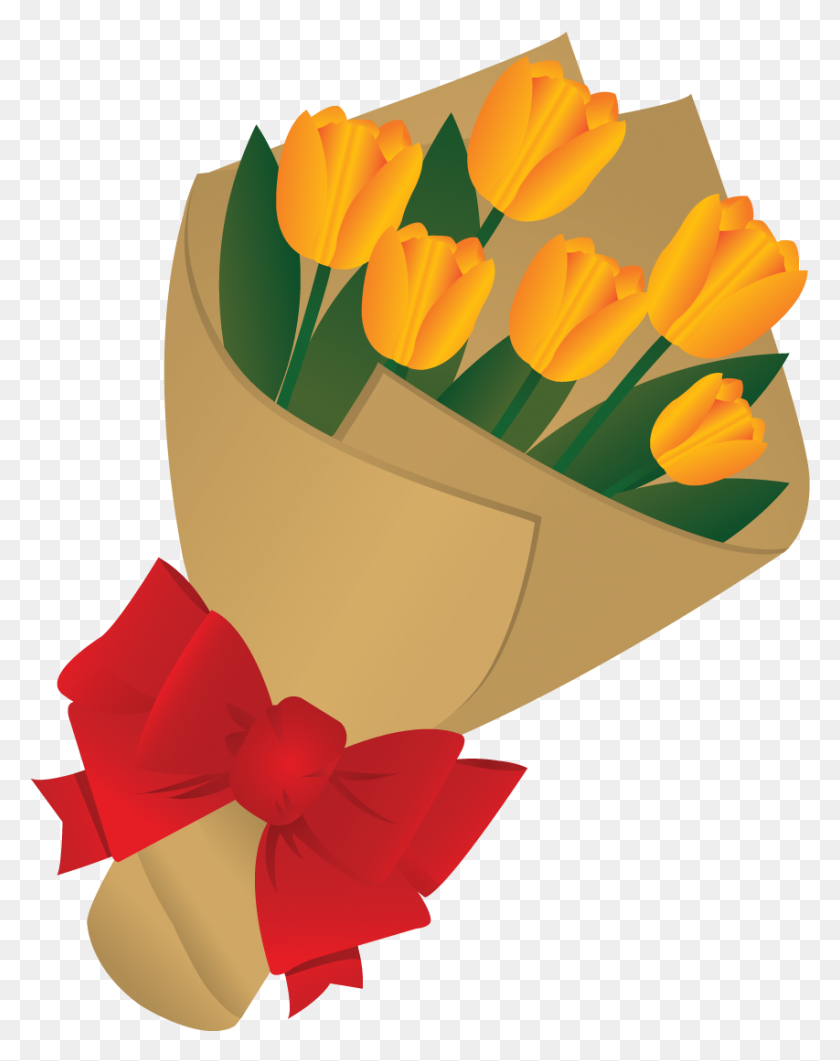 853x1095 Цветы Картинки Для Вас Клипарты - День Матери Цветы Клипарт