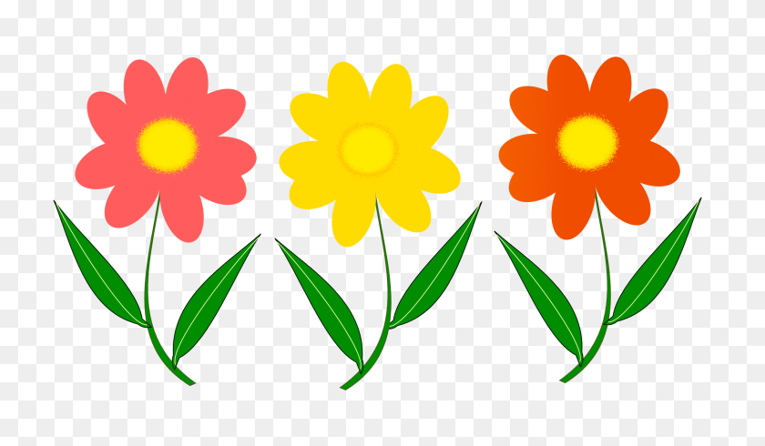 2103x1160 Flowers Vector Png Clipart - Yellow Flower PNG