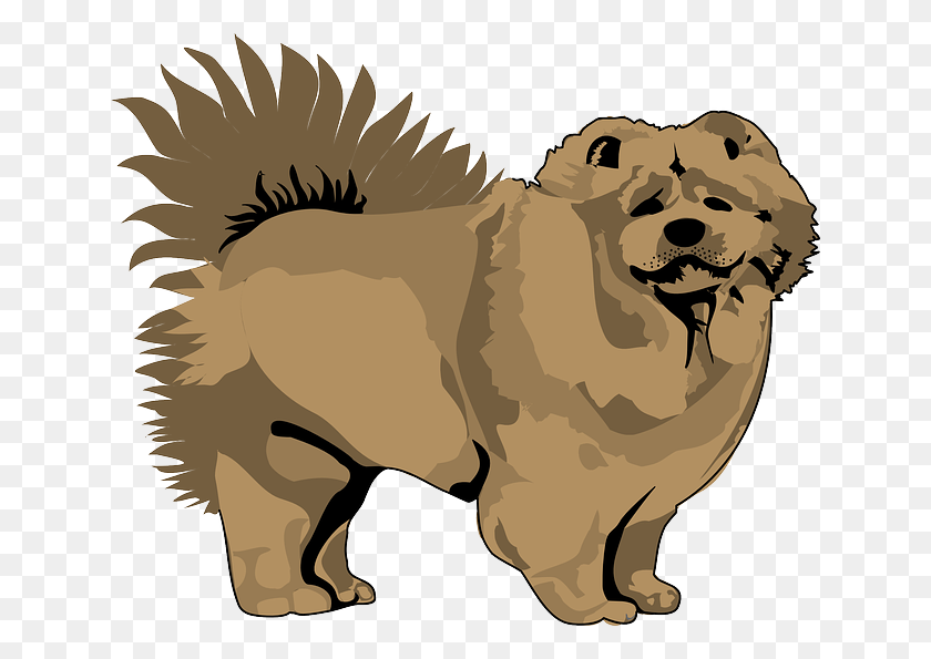 640x535 Imágenes Prediseñadas Fluffy Perro Esponjoso - Clipart De Juguete Para Perros