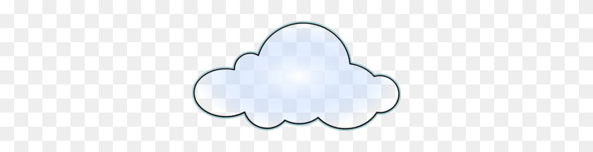 296x156 Fluffy Cloud Clip Art - Cartoon Clouds PNG