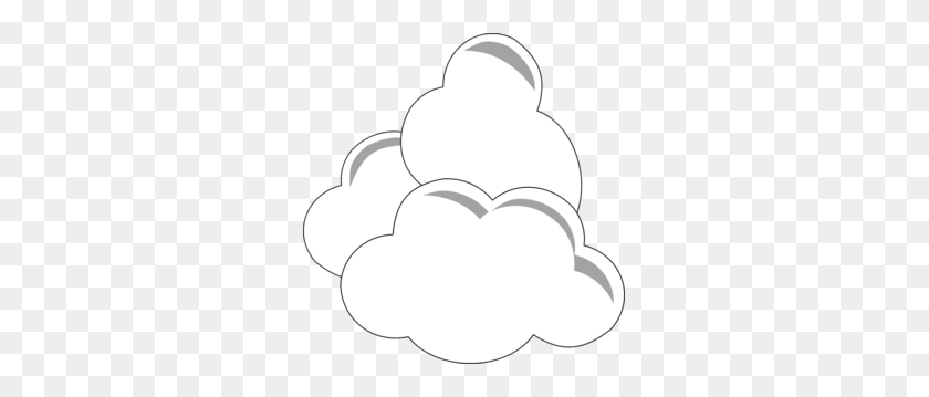 291x299 Fluffy Clouds Clip Art Free Cliparts - Fluffy Cloud Clipart