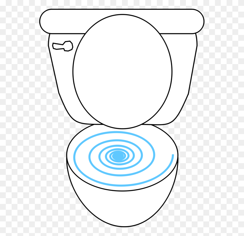 569x750 Flush Toilet Bathroom Drawing Computer Icons - Potty Clipart