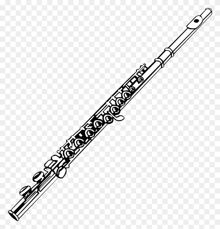 999x1046 Flute Clip Art Free - Reed Clipart