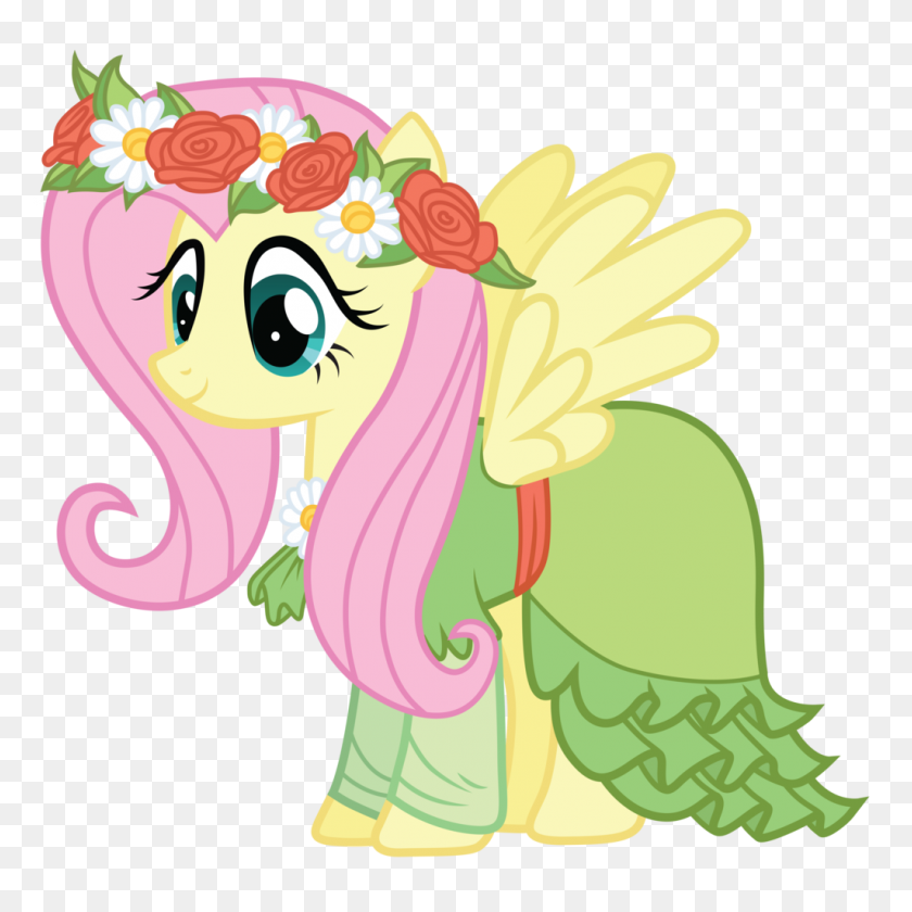 1024x1024 Fluttershy My Little Pony Fluttershy Vestido De Laura - Fluttershy Png