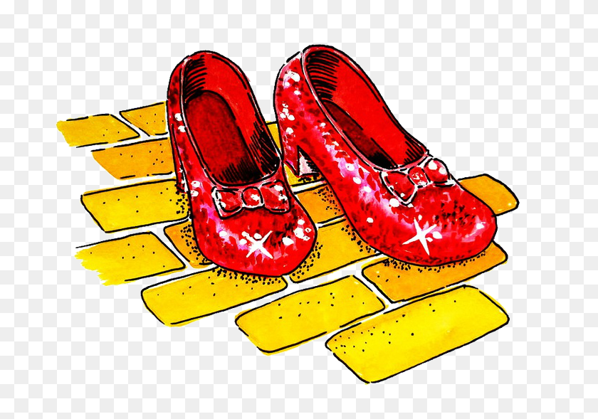 736x529 Fly Me To The Broom Clil The Yellow Brick Road I - Yellow Brick Road Clipart