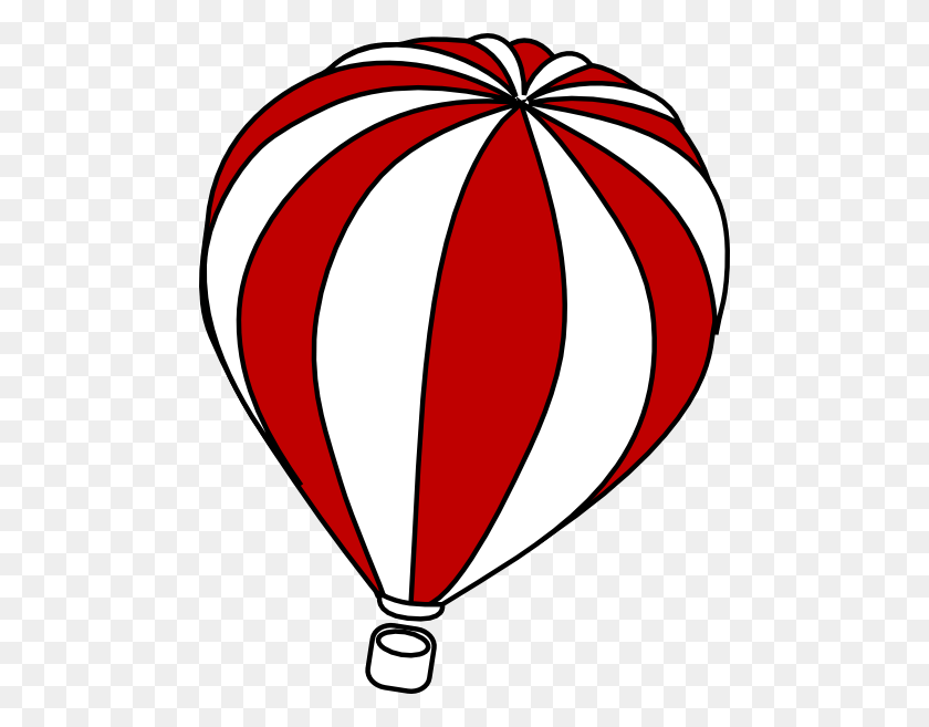480x597 Flying Balloon Cliparts - Hot Air Balloon Black And White Clipart