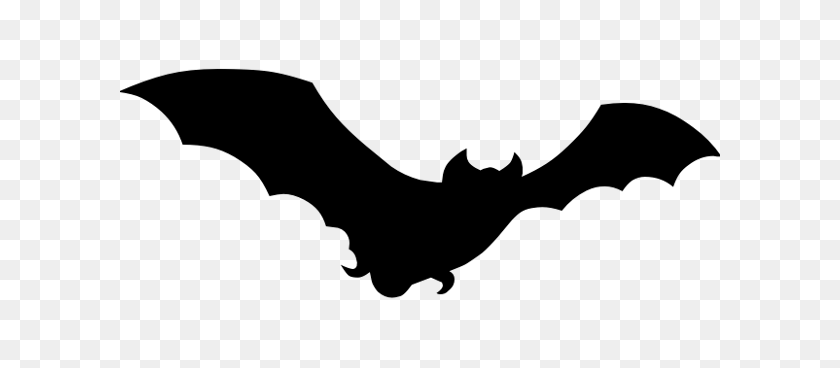 600x308 Flying Bat Clipart - Flying Bats Clipart