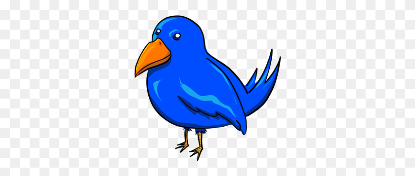 300x297 Flying Blue Bird Clipart - Blue Bird PNG