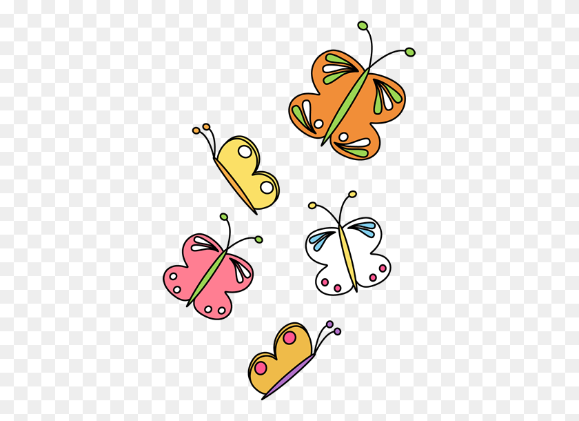 367x550 Flying Butterfly Clipart Free Images - Free Butterfly Clipart Images