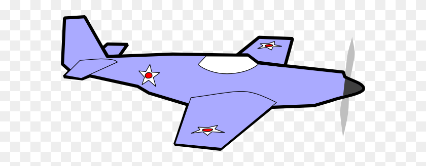 600x268 Flying Cartoon Plane Clip Art - Ww2 Clipart