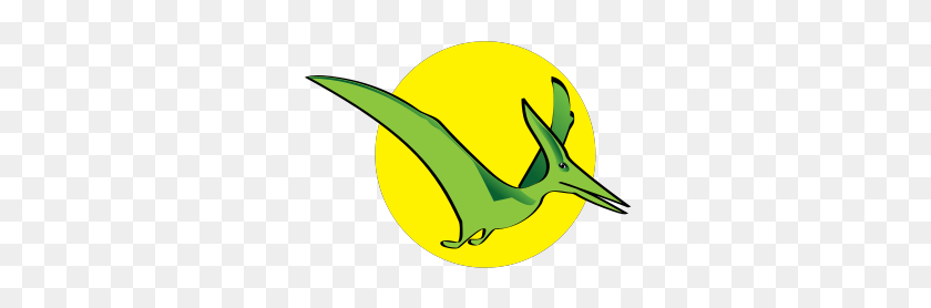 300x218 Flying Dinosaur Silhouette Clipart - Ankylosaurus Clipart