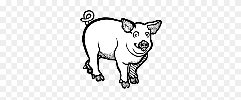 300x289 Flying Pig Clipart - Flying Pig Clipart