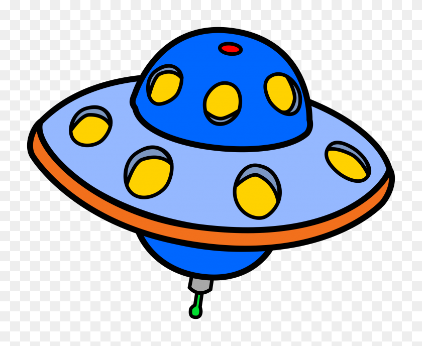 2400x1938 Flying Saucer Ufo Vector Clipart Image - Flying Saucer Clipart