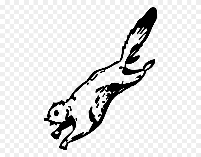 474x597 Flying Squirrel Clipart Cartoon - Aa Clipart